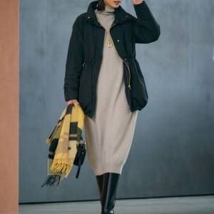 「ベージュワンピース」を冬も活用！大人のおしゃれなお手本コーデ10選