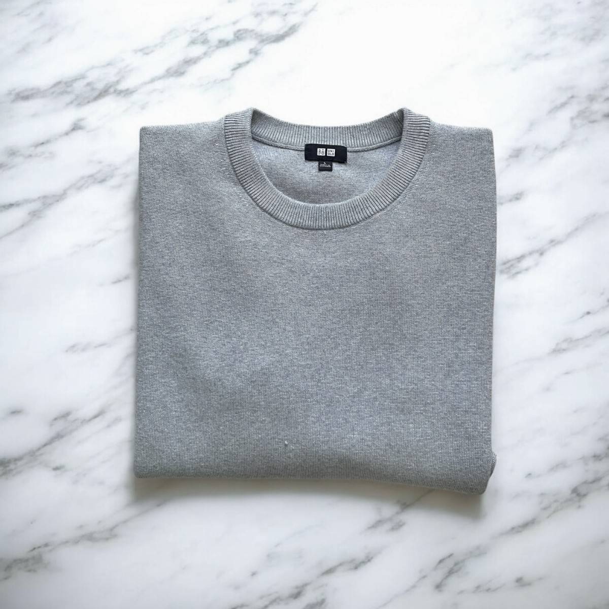 UNIQLOウォッシャブルミラノリブクルーネックセーター