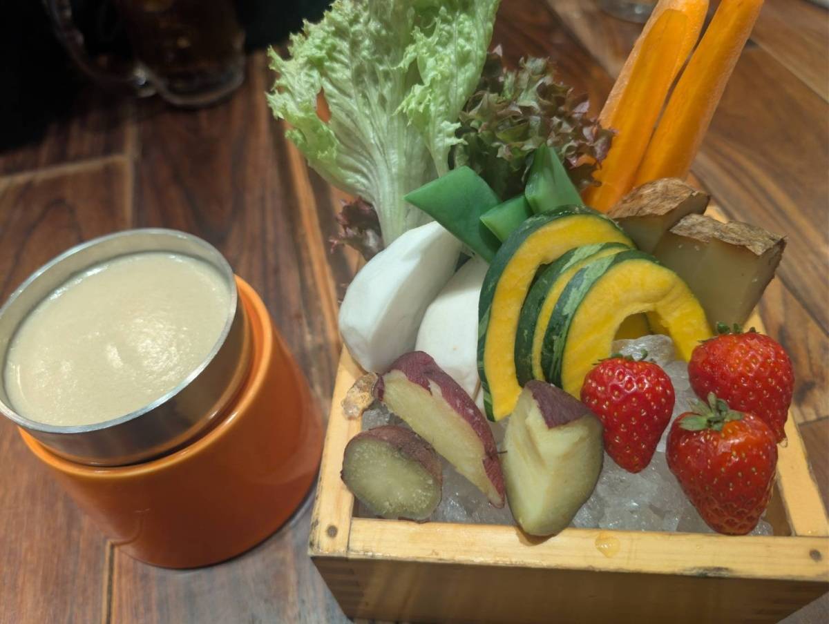 なかめのてっぺんの料理