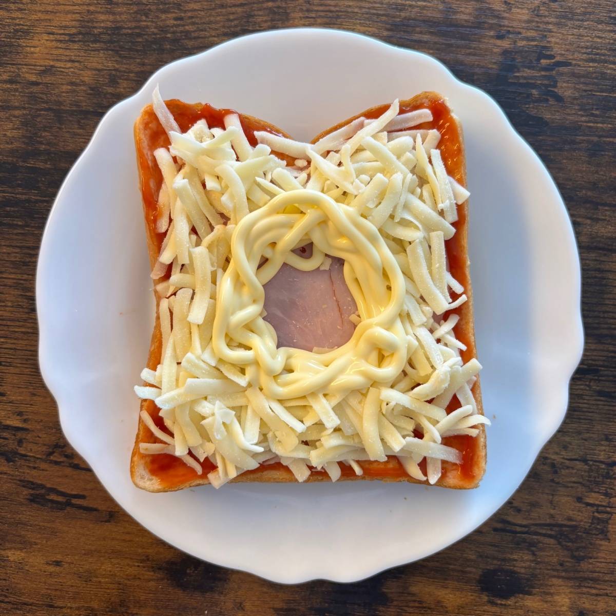 JA全農公式の「エッグチーズトースト」のレシピ