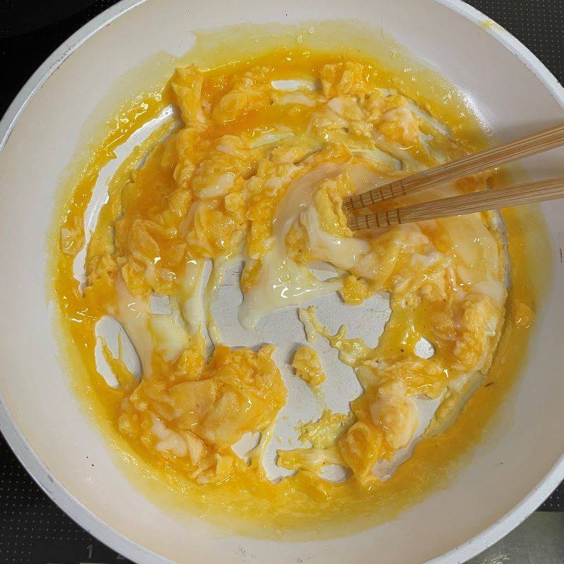 JAグループ公式の「ふわふわ卵の☆小松菜・卵炒め」のレシピ