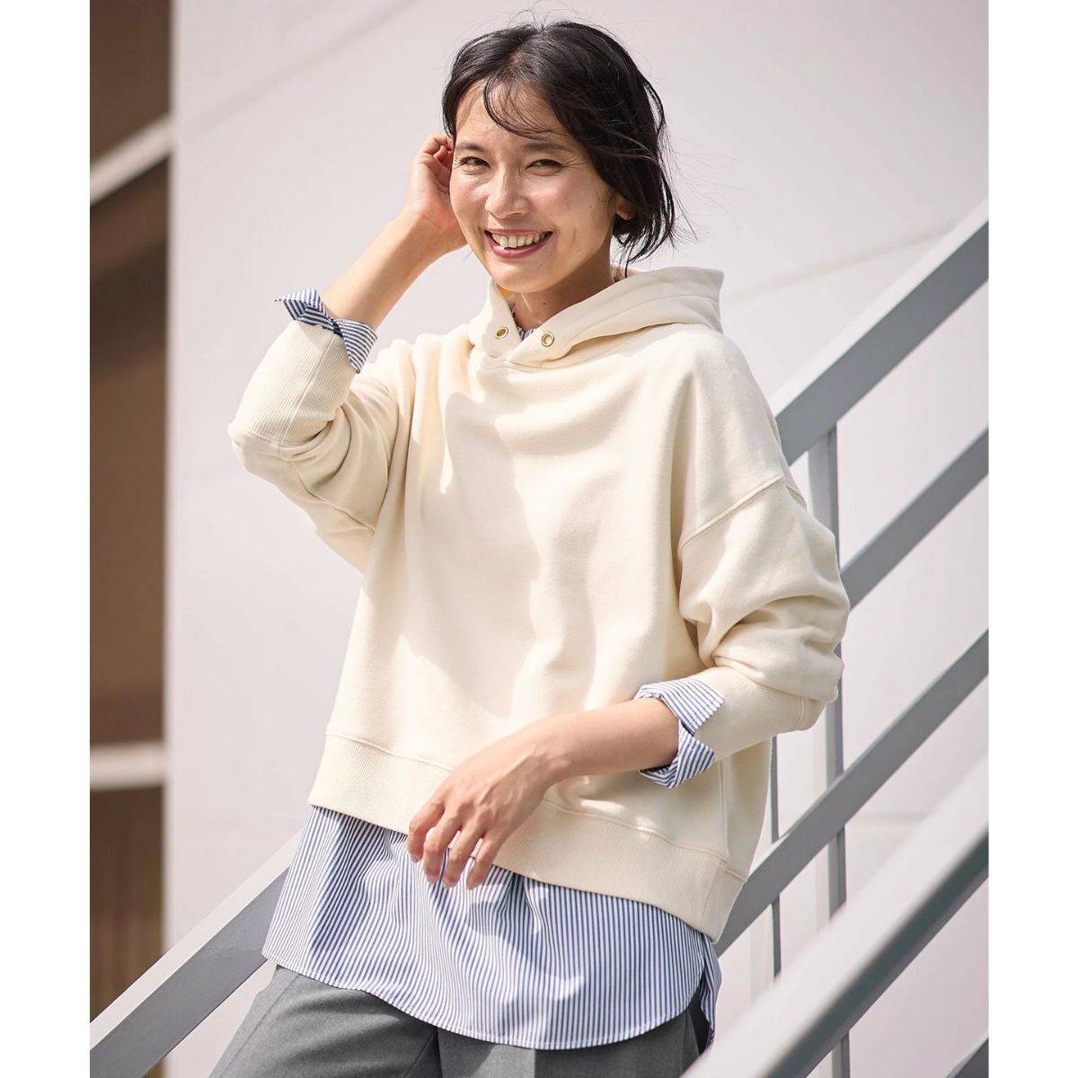 40代 パーカー ブランド レディース：ANY