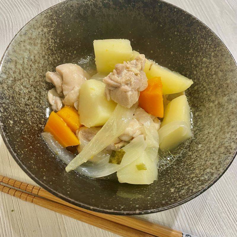 永谷園公式の「待つだけでうまい！鶏しおじゃが」のレシピ