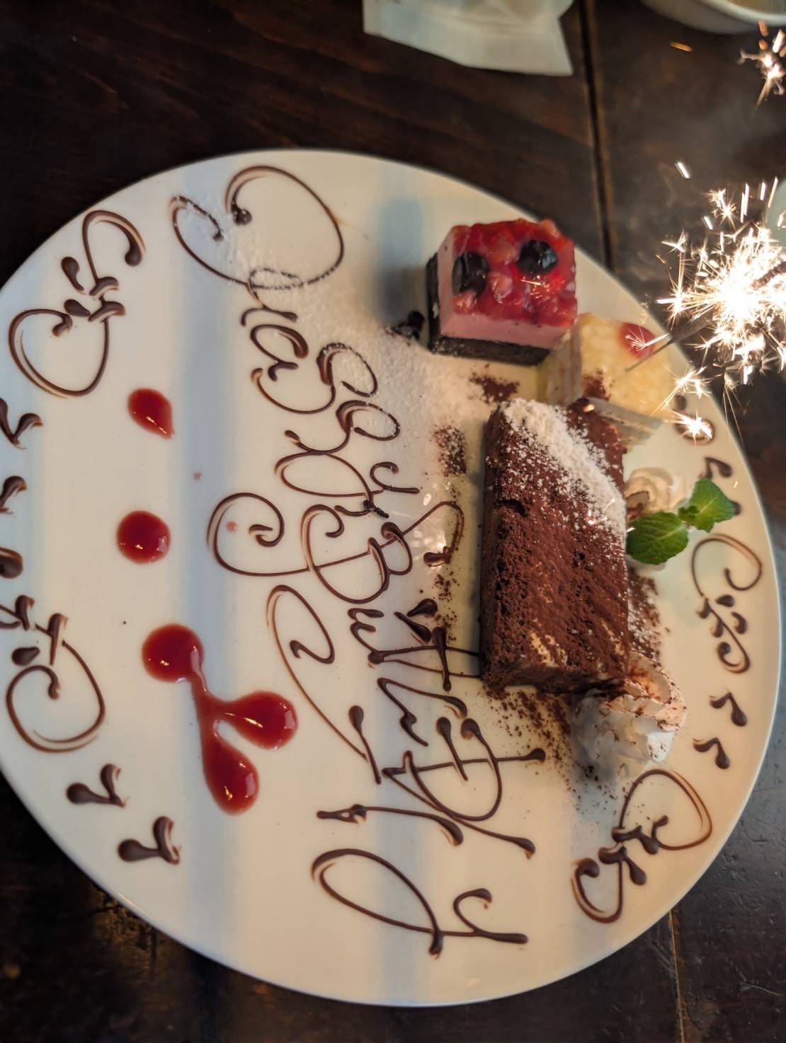 CUCINA ITALIANA ARIAのデザートプレート