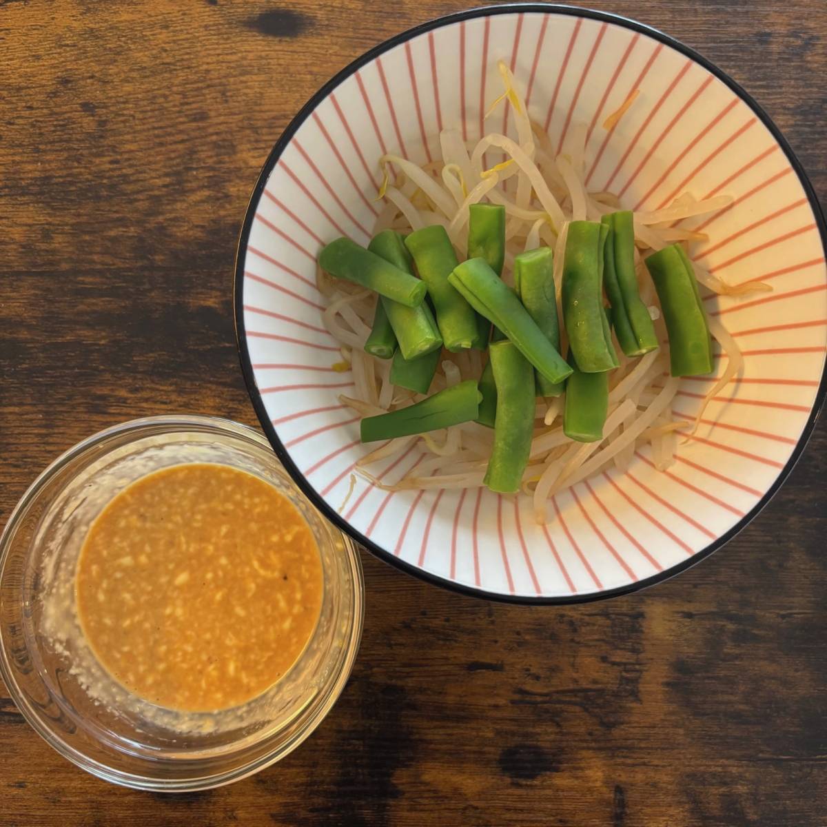 JAグループ公式の「ヘルシーつまみに、もやしいんげんマヨあえ」のレシピ