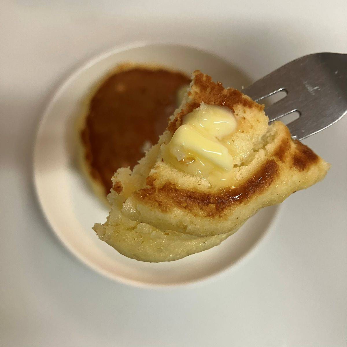 森永公式の「「カルピス®」でおいしいホットケーキ」のレシピ