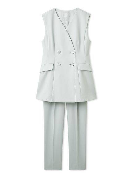 【洗える】ペプラムセットアップ