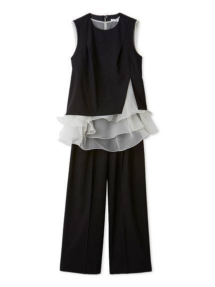 FRAY I.D ラッフルフリルセットアップ／ウォッシャブル・抗ピリング