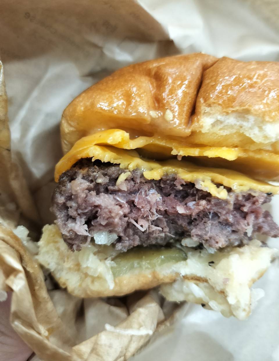 バーガーレボリューションのハンバーガー