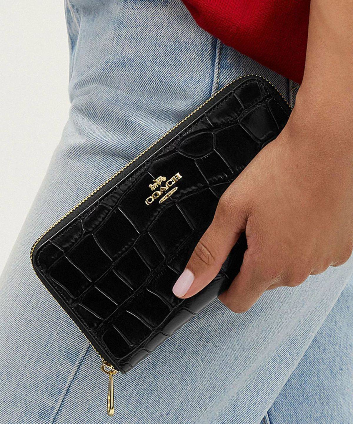 COACH OUTLET ロング ジップ アラウンド ウォレット