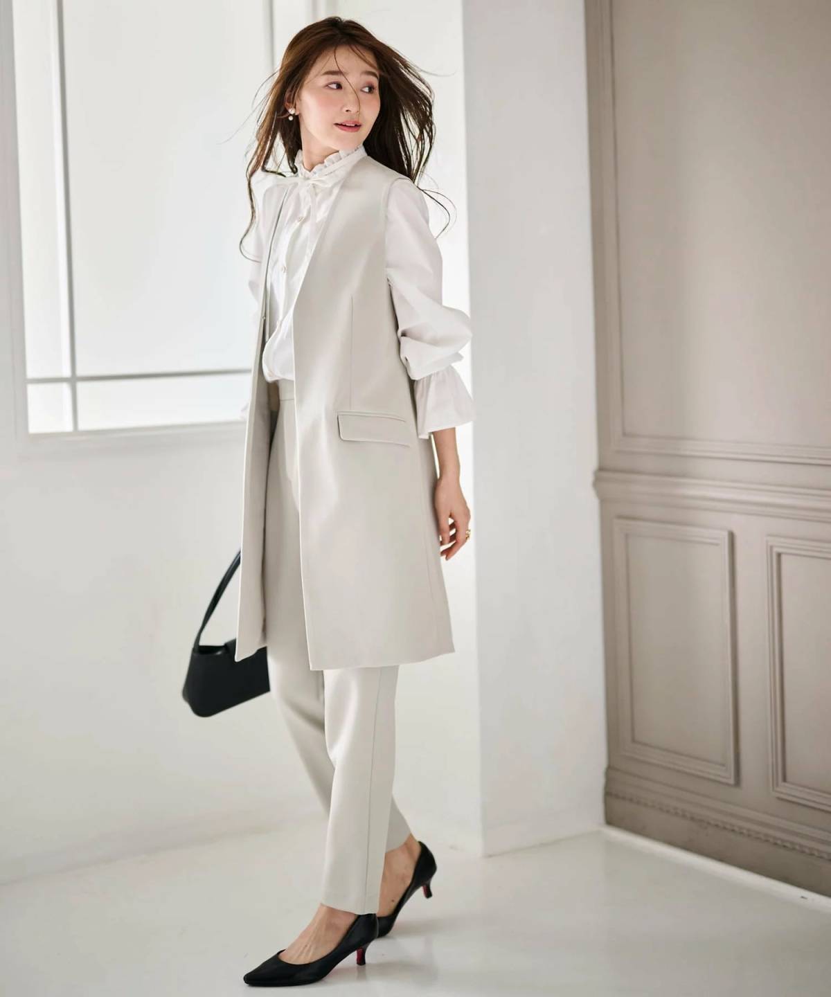 Ranan ロングジレセットアップ