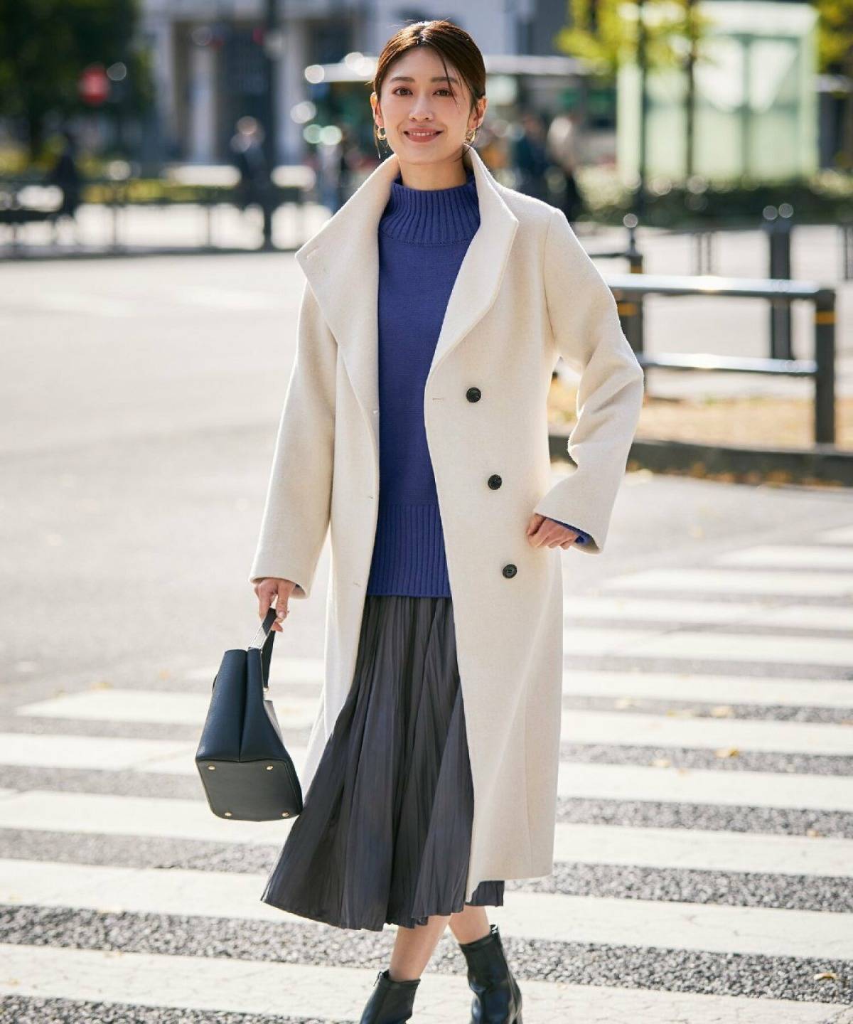 2月の東京スカートコーデ