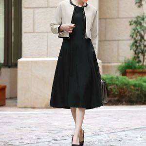 【2026年ハレの日】上品見え&体型カバーが叶うワンピーススーツ3選「華やかに決まる」「着回し力抜群」