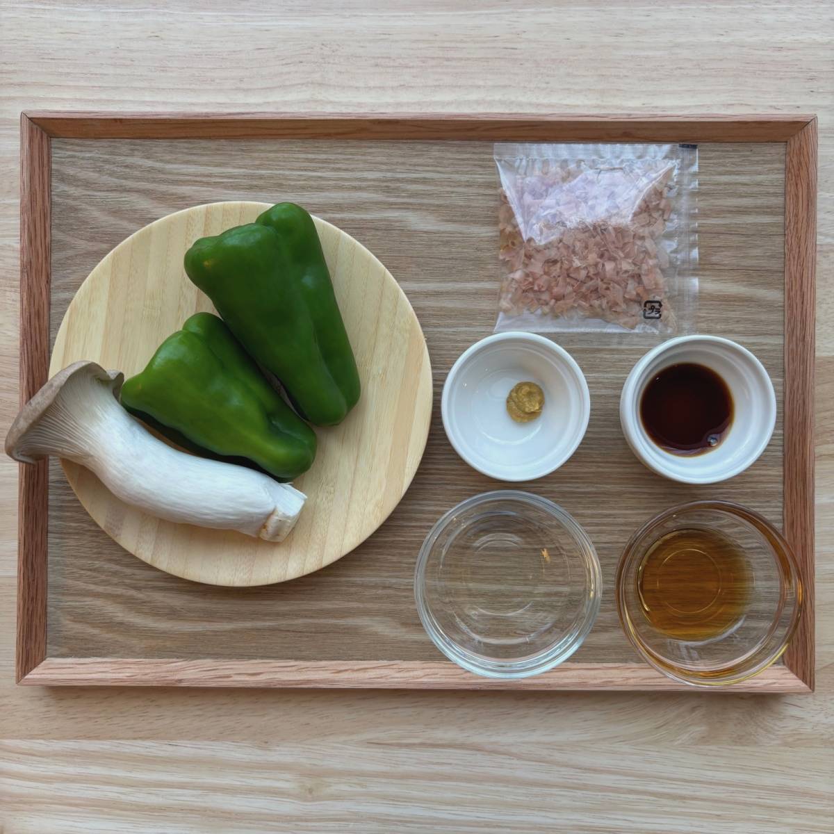 JAグループ公式の「ピーマンエリンギのおかか炒め」のレシピ