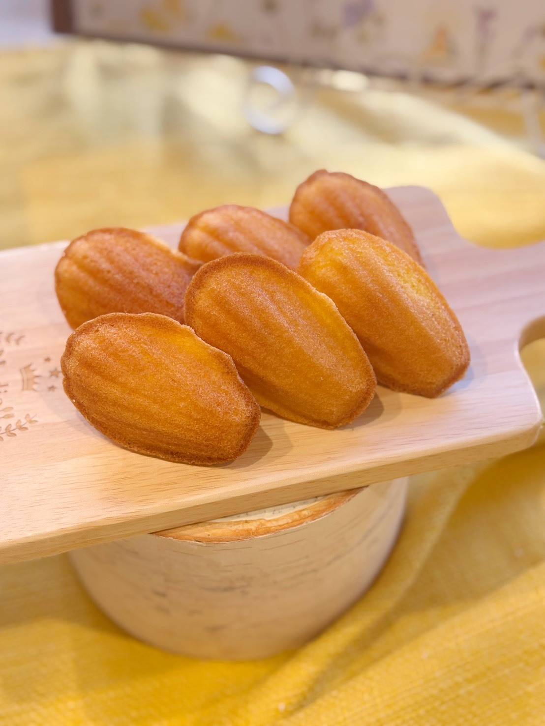 豆乳ソフトで作ったマドレーヌ