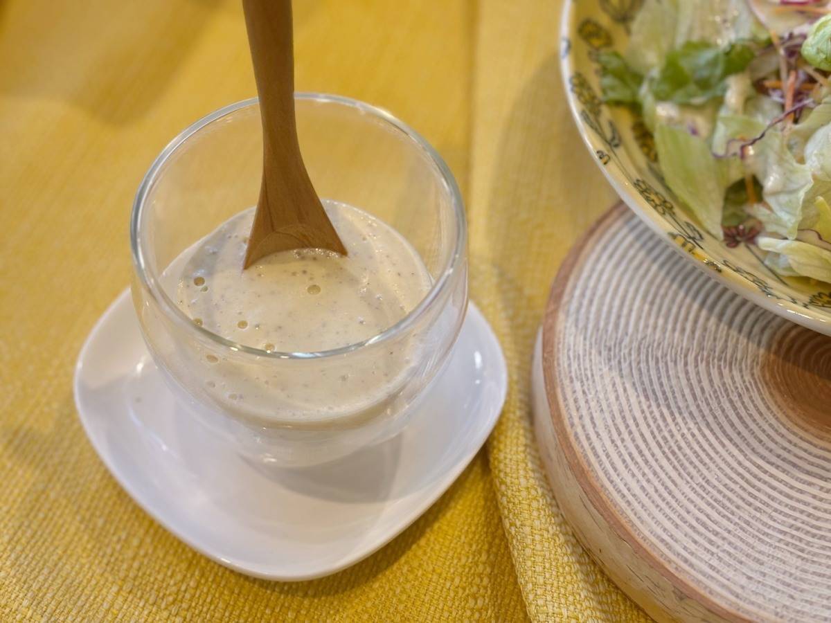 豆乳ソフトを使ったドレッシング