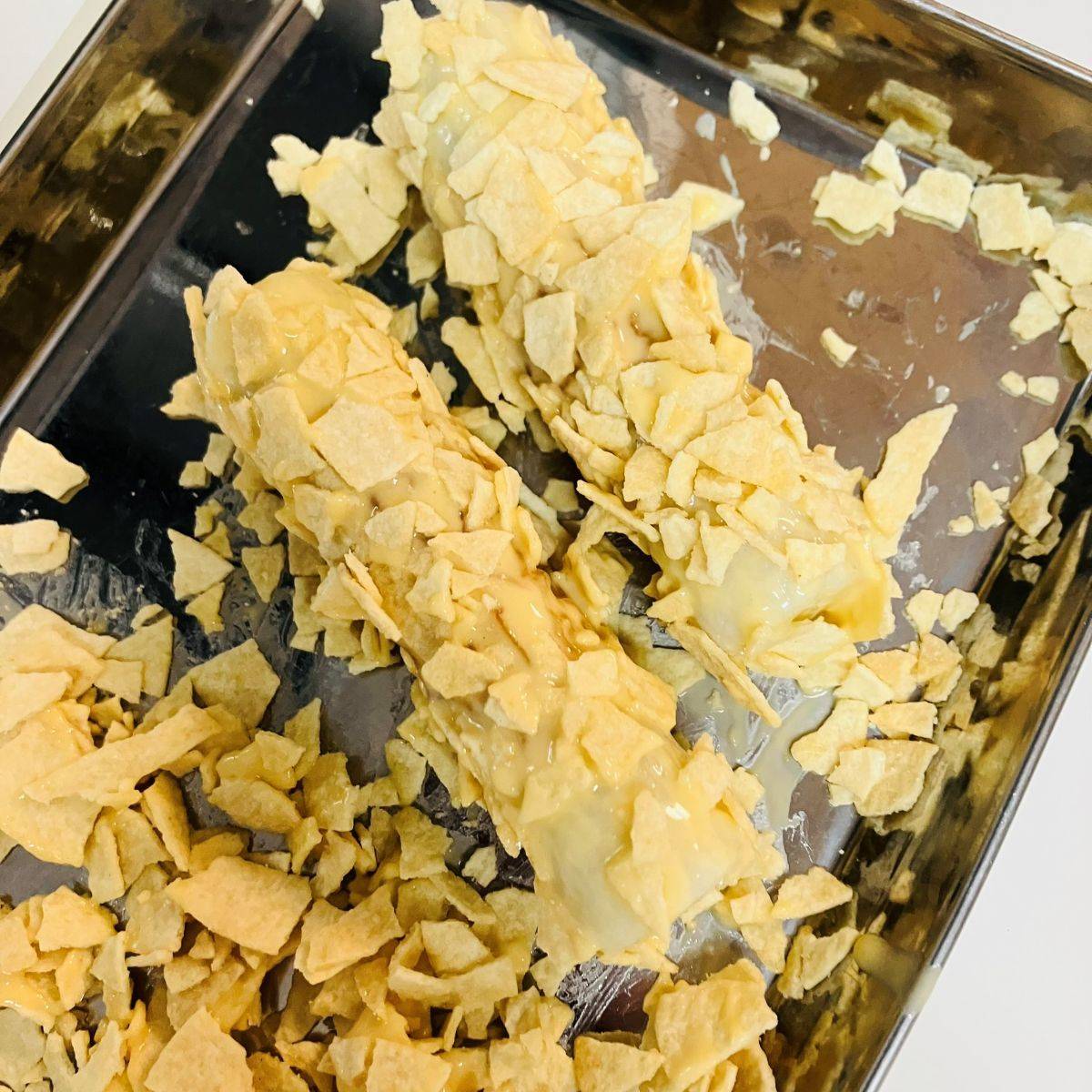 ニッスイ公式の「活ちくわのカリッとおやつフライ」のレシピ