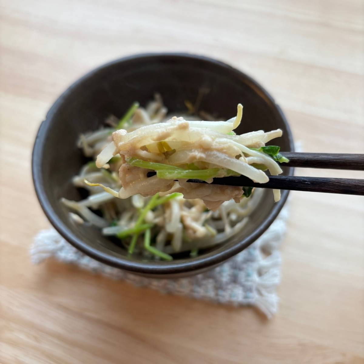 JAグループ公式の「もやしと豆苗のツナ炒め♪」のレシピ