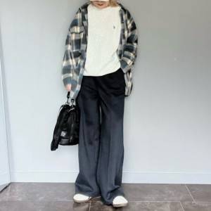 【2026年2月】こう着れば太って見えない！着痩せするワイドパンツコーデ5選