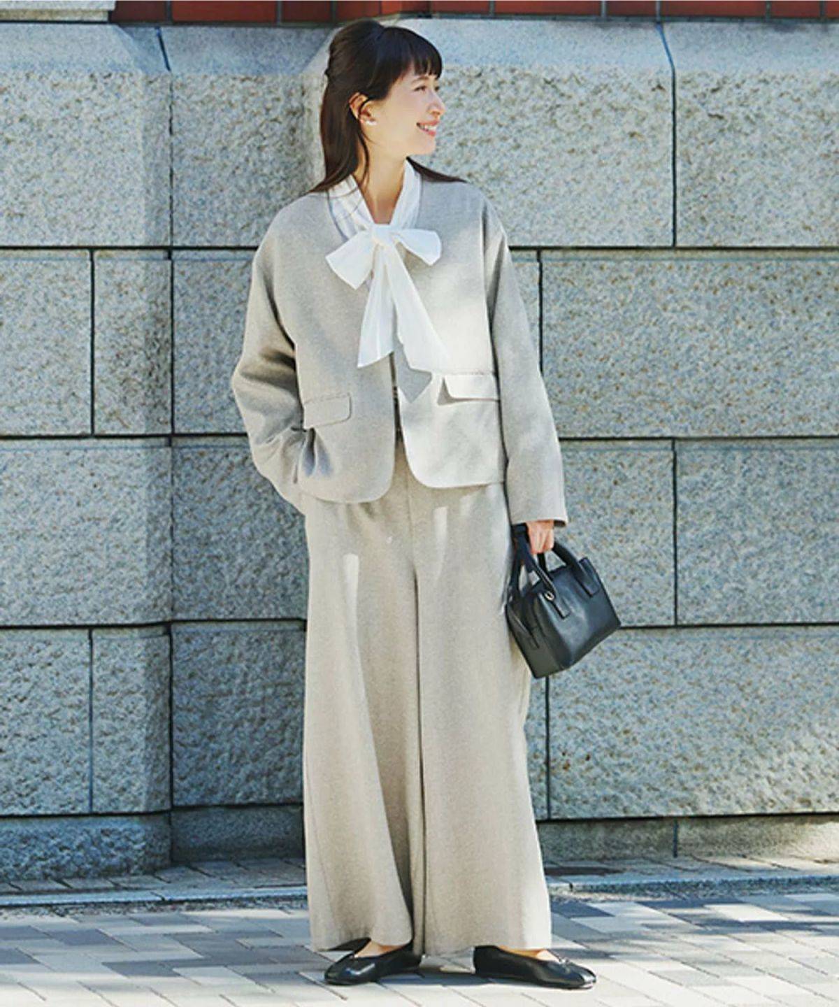 studio CLIP 【WEB限定】アイロンいらずジャケットセット《オケージョン2026SS》