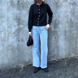 【2026年2月】最高に今っぽい……！50代向けデニムパンツコーデ5選