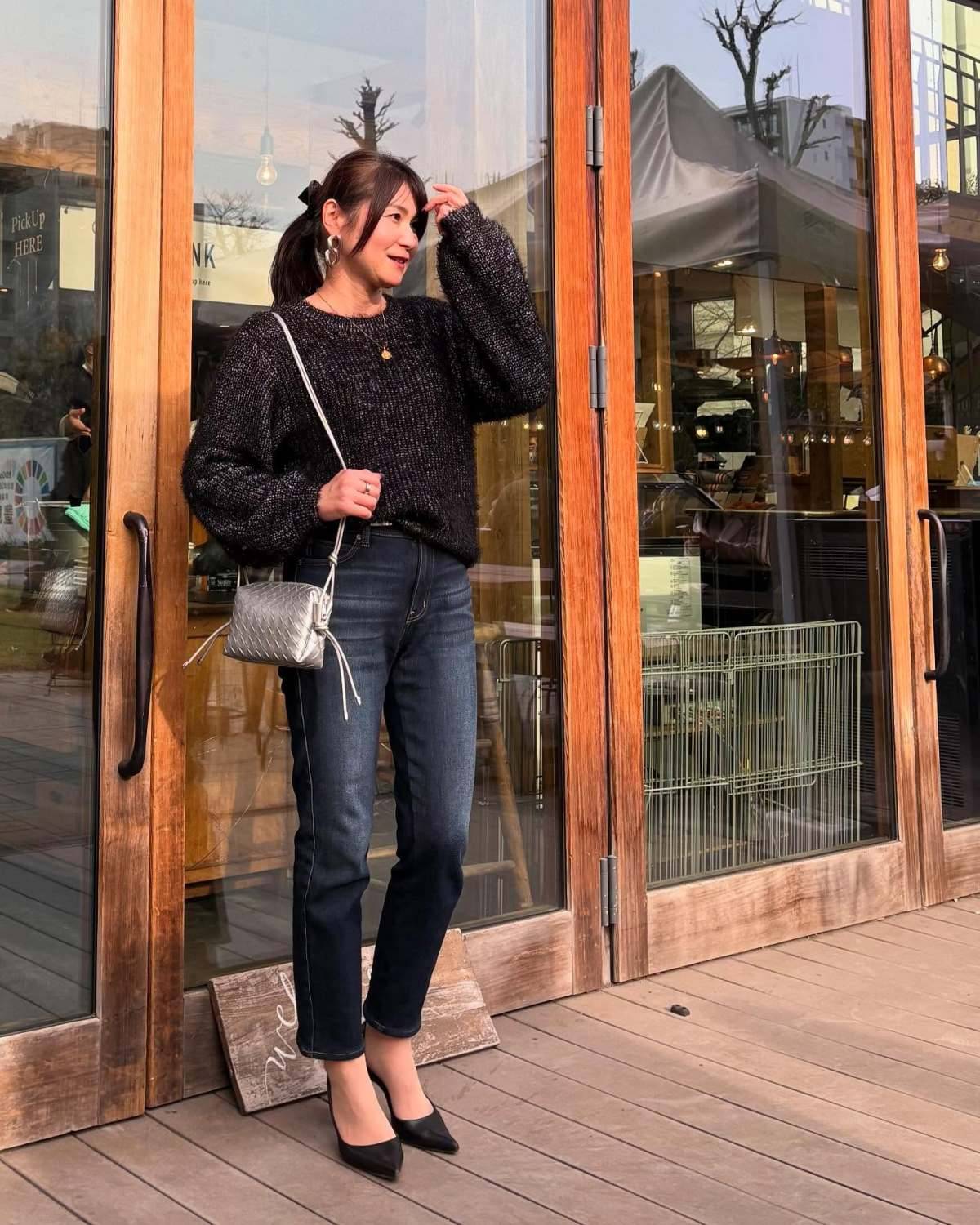 ラメニットを合わせる♡