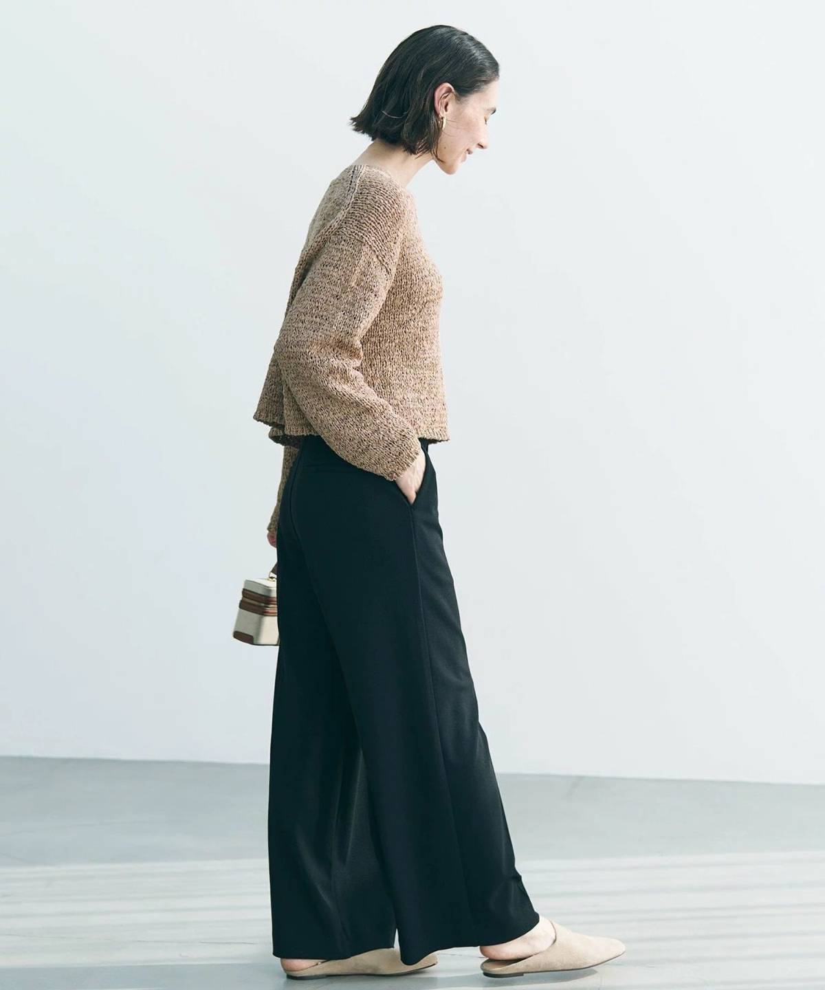 UNFILO BEAUTY MOVE ワイドストレートパンツ