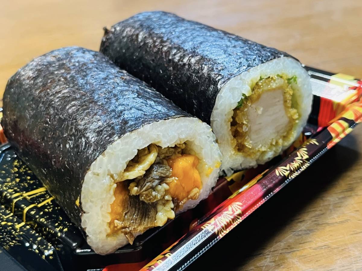 2つの具材が楽しめて嬉しい♪