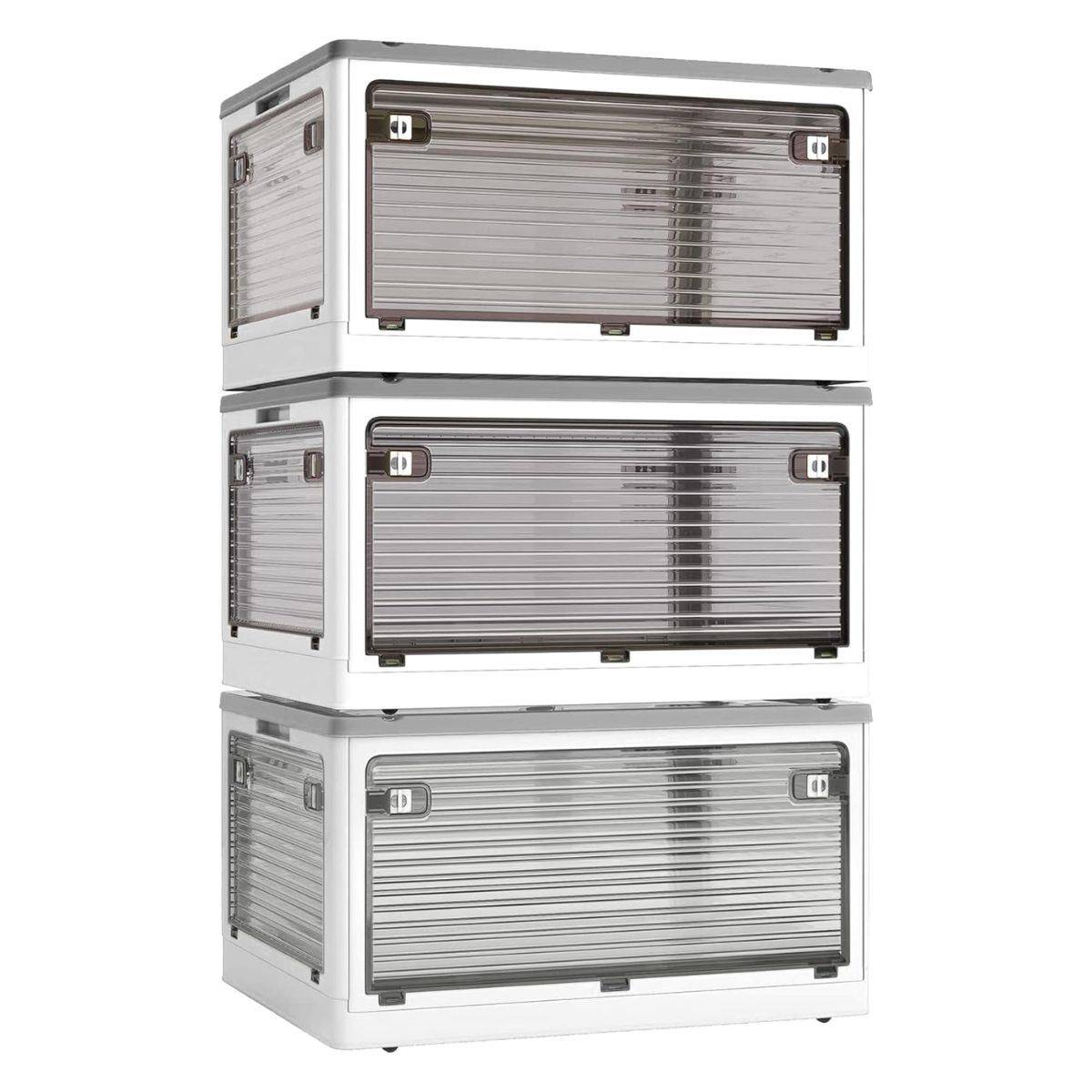 X XUNTAO【収納ボックス 折りたたみ】蓋付き