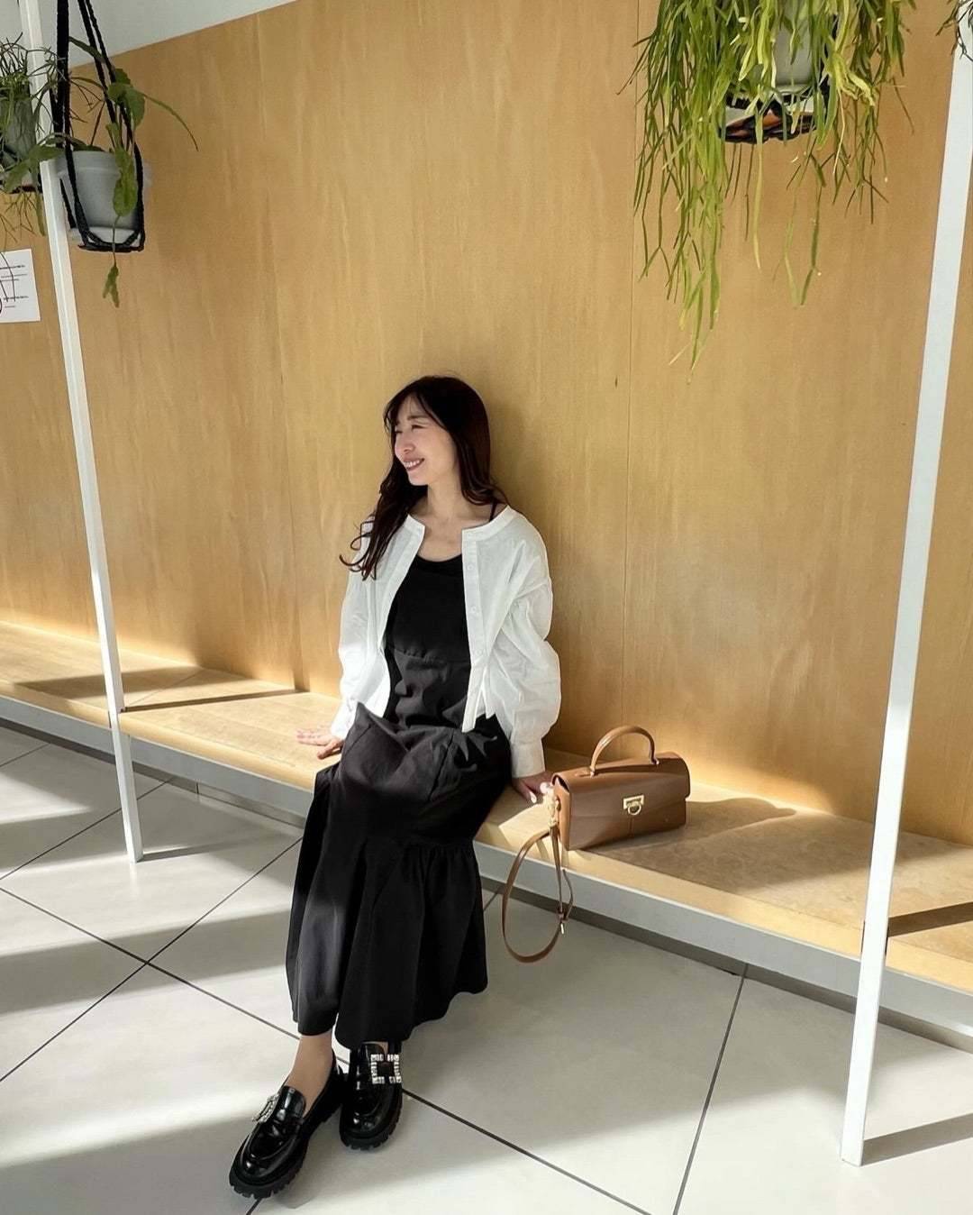 デコルテを見せる♡