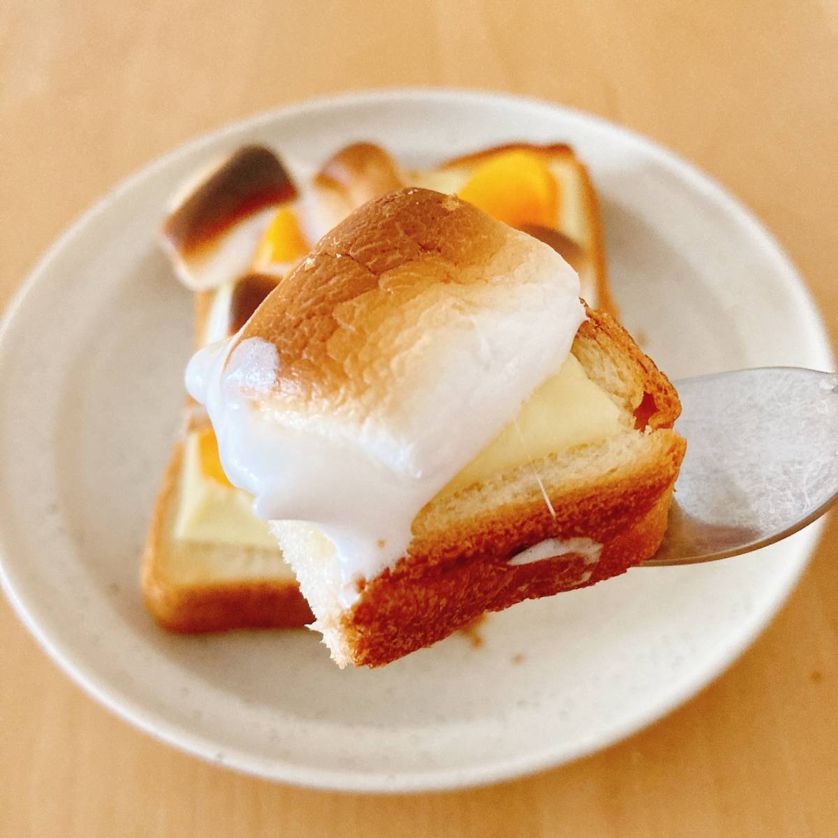 フジパン公式の「マシュマロトースト」のレシピ