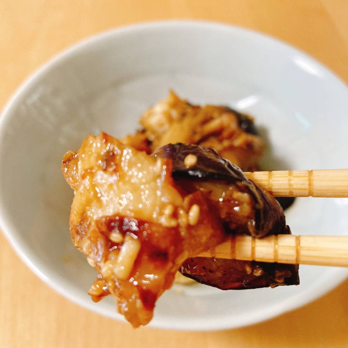 紀文公式の「焼ちくわとなすのみそ炒め」のレシピ