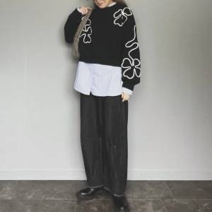 【2026年2月】こう着ると着痩せする！太って見えないワイドパンツコーデ5選