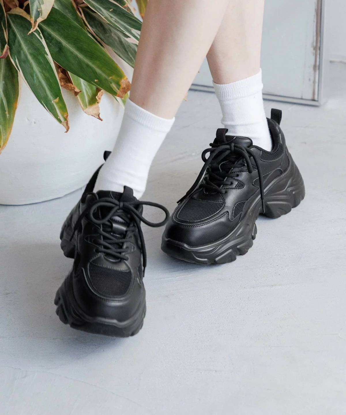 LOWRYS FARM ボリュームスニーカー