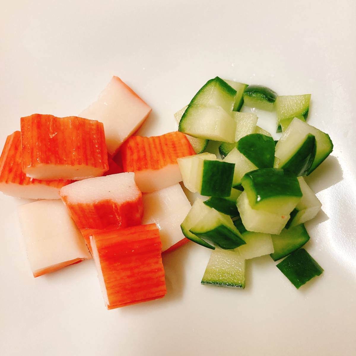 いちまさ公式の「サラダスティックのライスサラダ」のレシピ