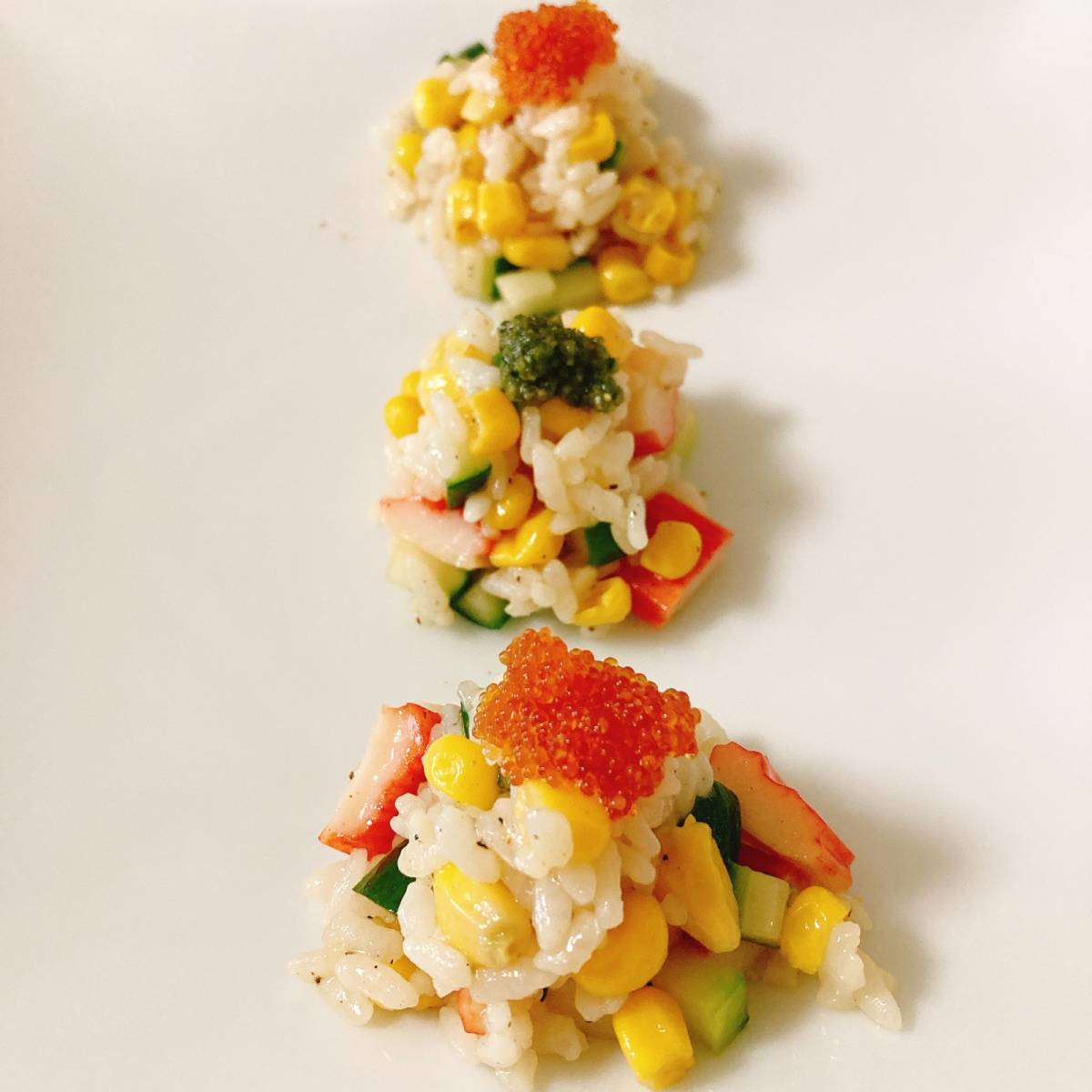 いちまさ公式の「サラダスティックのライスサラダ」のレシピ