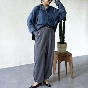 大人カジュアルな装いが旬♡「デニムシャツ」を使ったおしゃれコーデ