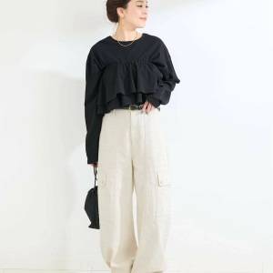 30代のきれいめコーデにカーゴパンツを投入！お手本にしたい着こなし10選