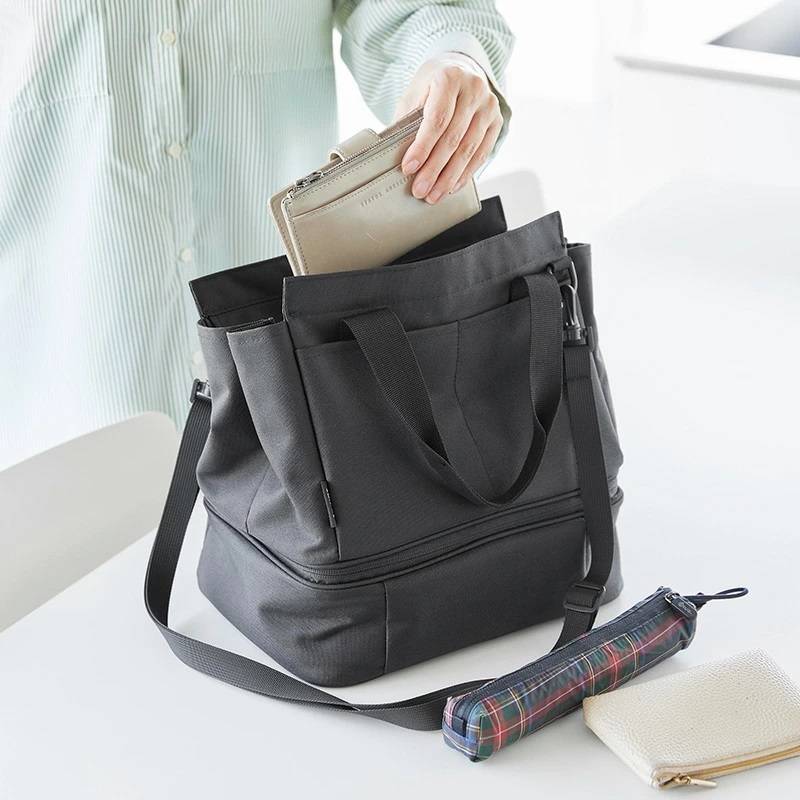 山崎実業 セパレートできる横からパッとランチバッグ