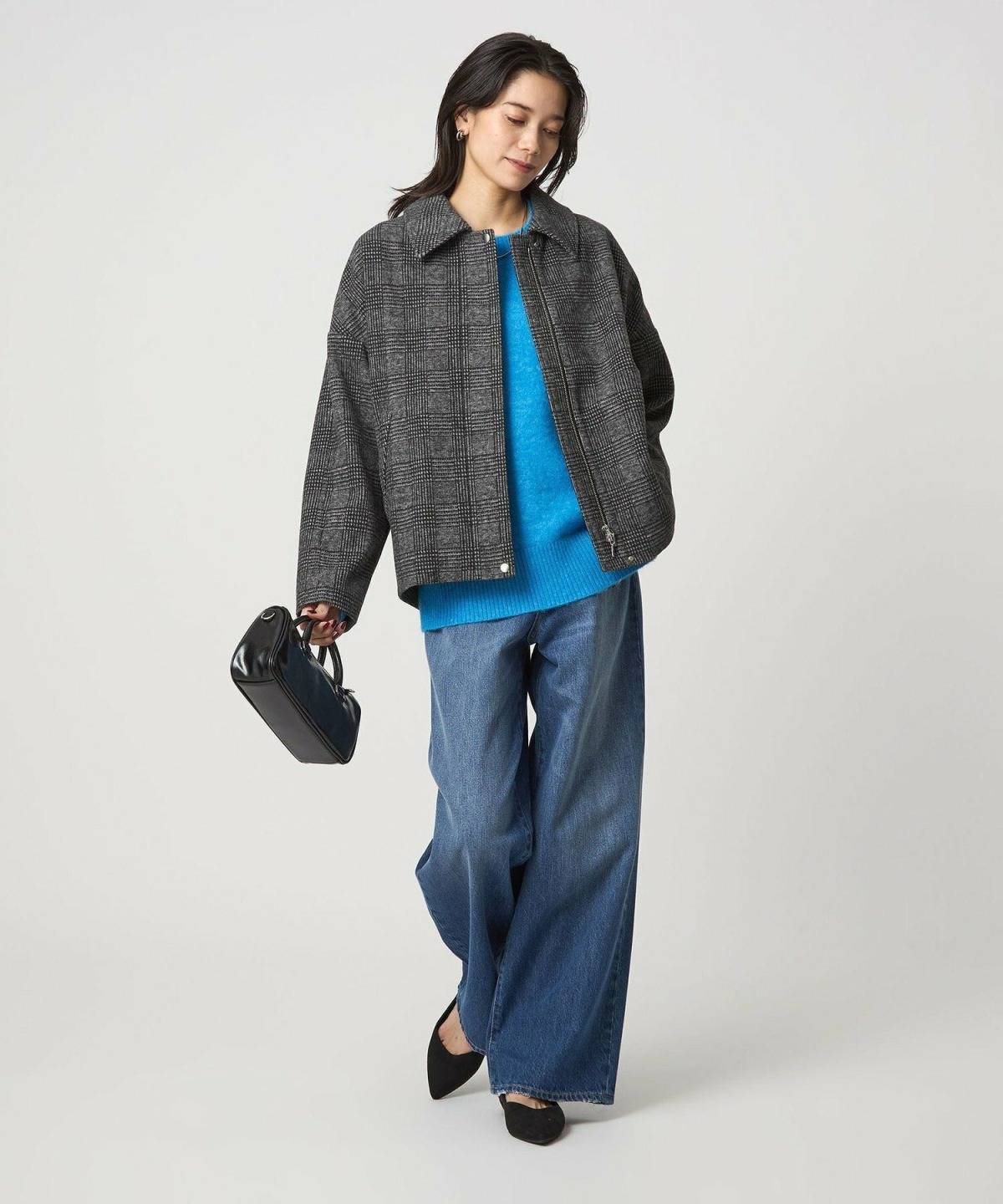 3月の東京コーデ デニム×コート