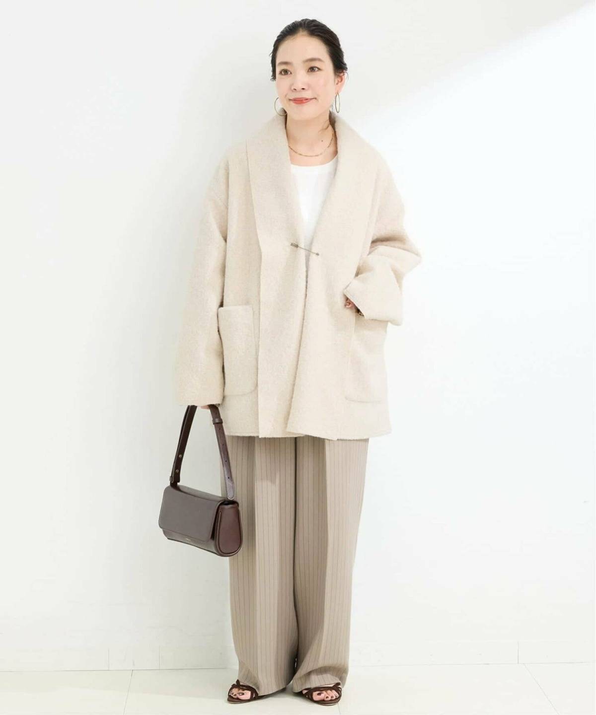 3月の東京 ヌーディーカラーコーデ