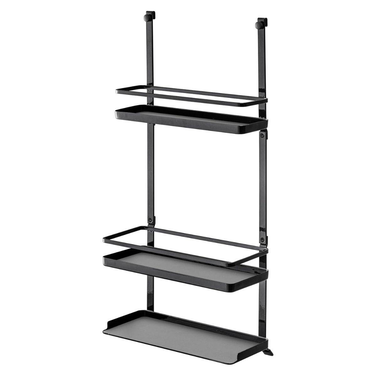 高レビュー！「山崎実業」アイテム③山崎実業 tower レンジフード調味料ラック 3段