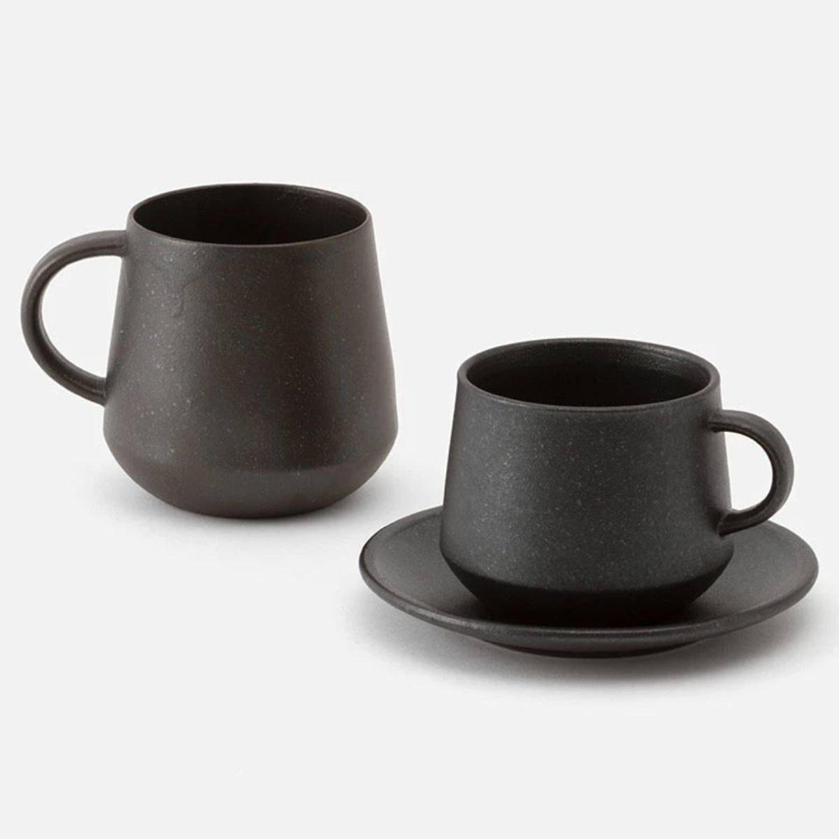 KEYUCA [美濃焼] DENK コーヒーカップ ブラック