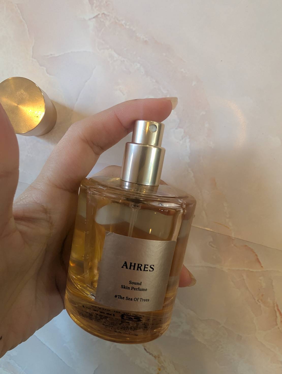 AHRES(アーレス) サウンド スキン パフューム #ザ シー オブ ツリーズ 50ml