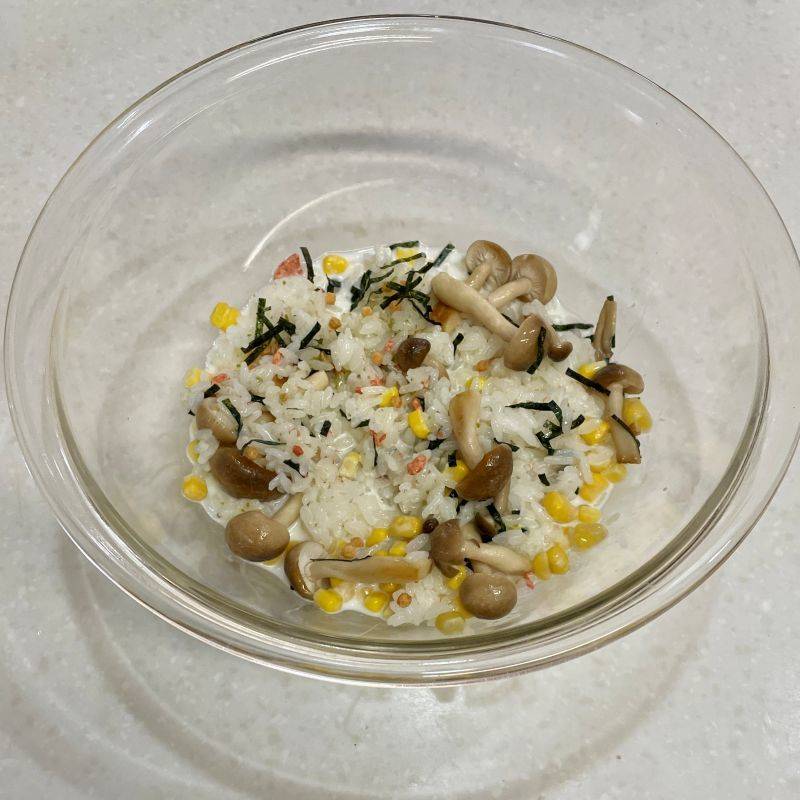 永谷園公式の「お茶づけドリア」のレシピ