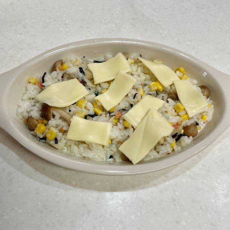 永谷園公式の「お茶づけドリア」のレシピ