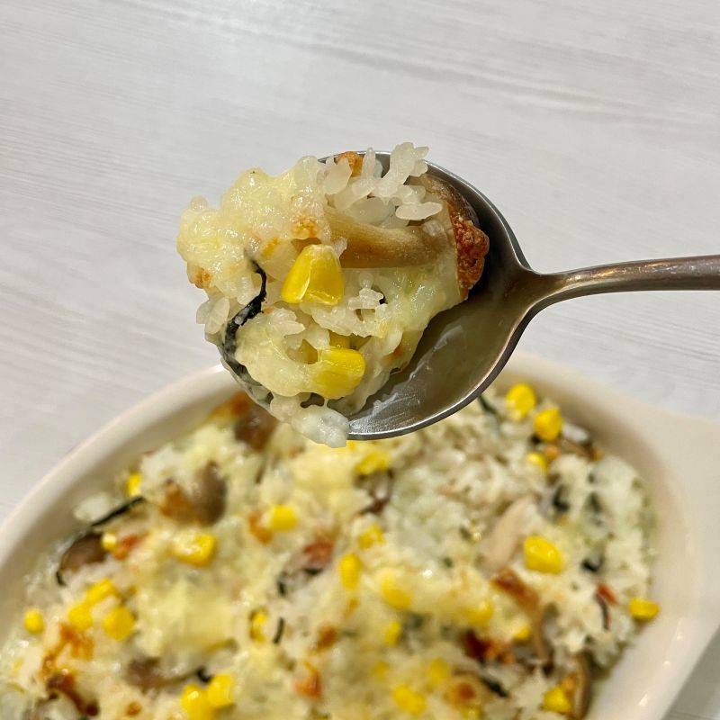 永谷園公式の「お茶づけドリア」のレシピ