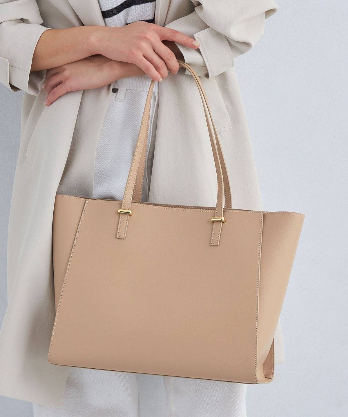 UNITED ARROWS green label relaxing ワンポイント シンプルトートバッグ