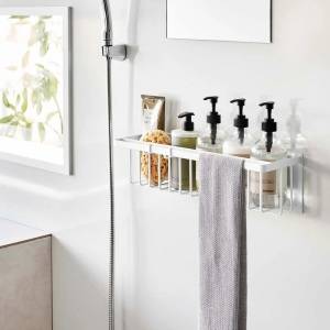 【山崎実業】高レビューに納得！浮かせる収納で「空間がすっきり」「ぬめらない」