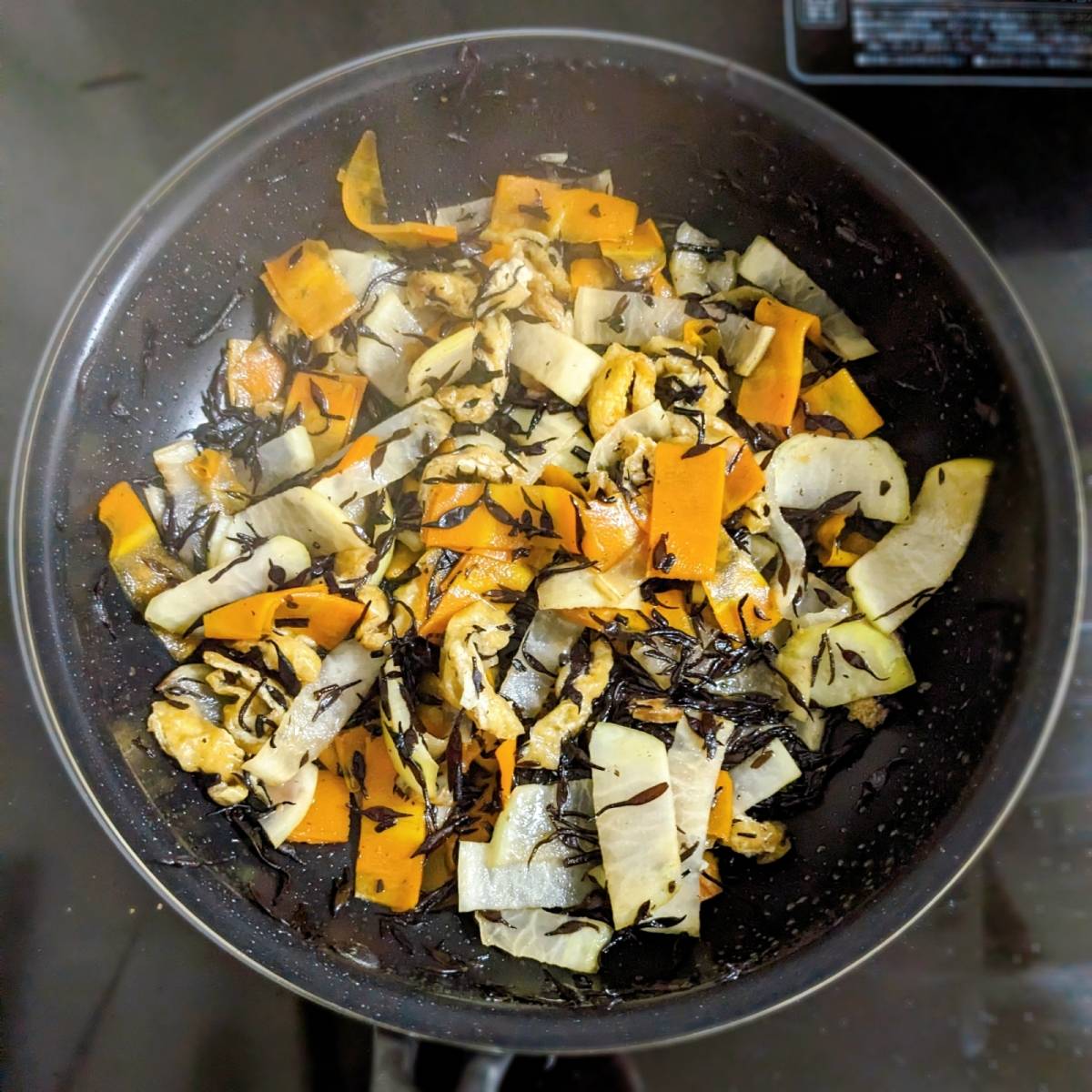 JAグループ公式の「大根とひじき油揚げのきんぴら風」のレシピ